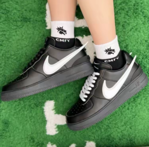 Giay Nike AMBUSH x Air Force 1 Low 'Black' DV3464-001