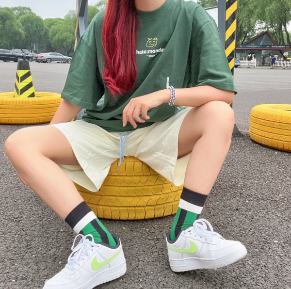 Giày Nike Air Force 1 '07 White Barely Volt' 315115-159 - Ảnh 3