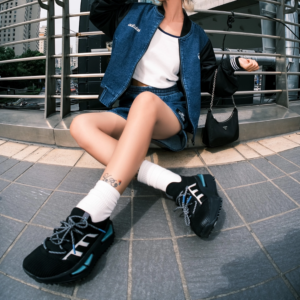 Giay Adidas NMD S1 'Black Altered Blue' HP5523