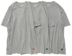 Ao Human Made T-Shirts 3 Pack 'Gray' HM23CS022