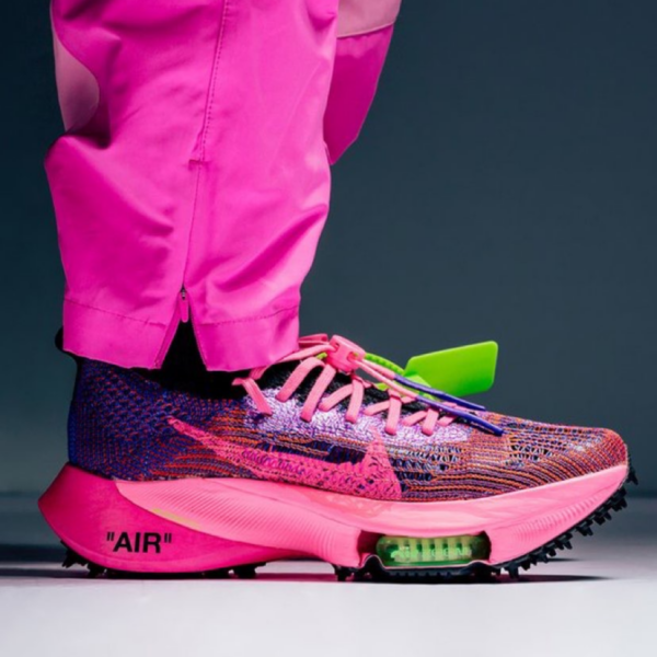 Giày Nike Off-White x Air Zoom Tempo Next% 'Pink Glow' CV0697-400 - Ảnh 3