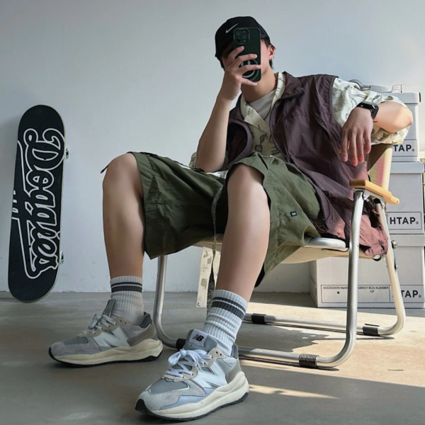 Giày New Balance 5740 'Grey Day' M5740TA - Ảnh 2