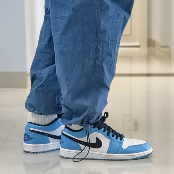 Giày Nike Air Jordan 1 Low 'UNC' 553558-144 - Ảnh 4