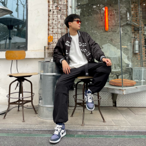 Giay Nike Air Jordan 1 Mid GS 'Sanded Purple' 554725-445