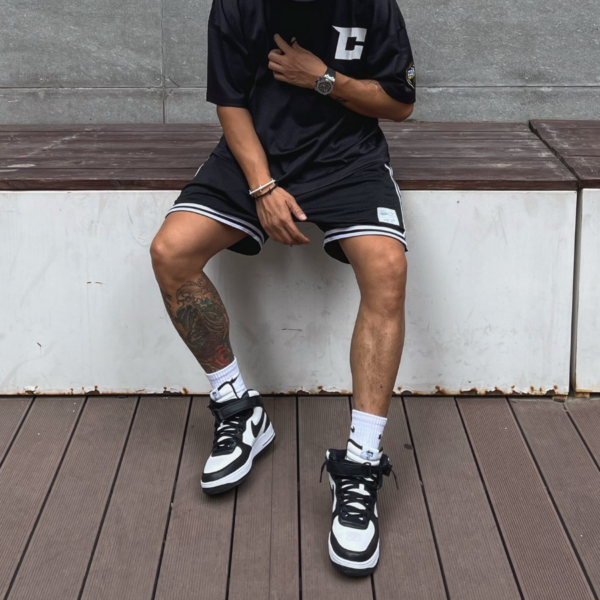 Giày Nike Air Force 1 Mid Stussy 'Light Bone' DJ7840-002 - Ảnh 4