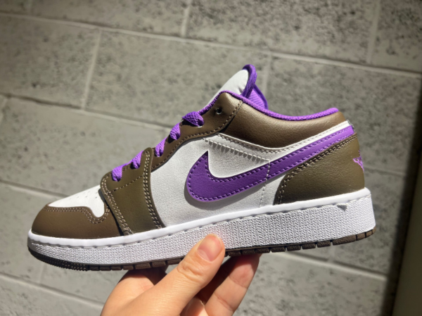 Giày Nike Air Jordan 1 Low 'Palomino' 553558-215 - Ảnh 5