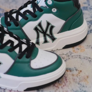 Giay MLB Chunky Liner High New York Yankees 'Green' 3ASXCB12N-50GND