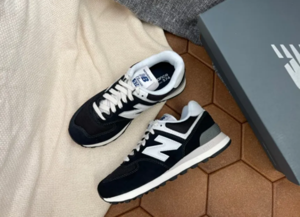 Giày New Balance 574 'Black' ML574HK2 - Ảnh 5