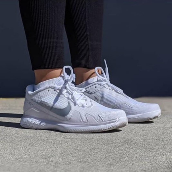 Giày Tennis Nike Court Air Zoom Vapor Pro 'White Silver' CZ0222-108 - Ảnh 2