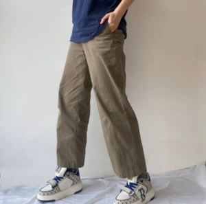 Giay MLB Chunky Liner Mid Monogram Boston 'Blue Beige' 3ASXLM13N-43BGL