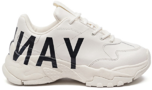 Giay MLB BigBall Chunky P Mega NY 'White Black' 3ASHC2B2N-50WHS