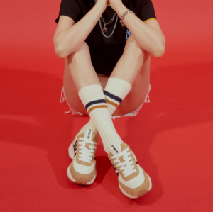 Giay MLB Chunky Jogger New York Yankees 'Beige' 3ASXX112N-50BGS