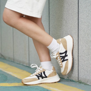 Giay MLB Chunky Jogger New York Yankees 'Beige' 3ASXX112N-50BGS