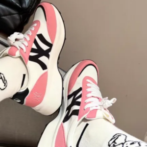 Giay MLB Chunky Jogger New York Yankees 'Pink' 3ASXX111N-50COL