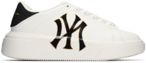 Giay MLB Chunky Classic A NY 'White Black' 3ASXXA12N-50IVS