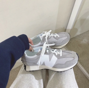 Giay New Balance NB327 'Grey' GS327LAB