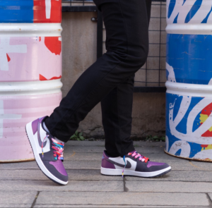 Giay Nike Air Jordan 1 Retro Low Golf NRG 'Purple Smoke' DZ9787-155