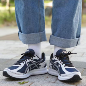 Giay Asics Jog 100 S 'Navy Pure Silver' 1201A325-400