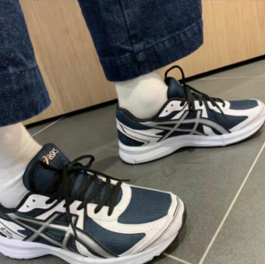 Giay Asics Jog 100 S 'Navy Pure Silver' 1201A325-400