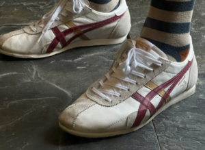 Giay Onitsuka Tiger Runspark 'White Red' TH201L-0123