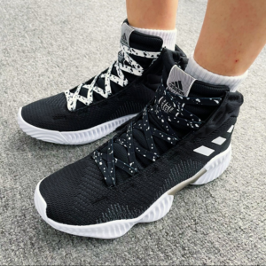 Giay Adidas Pro Bounce 2018 'Black White' FW5746