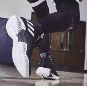 Giay Adidas Pro Bounce 2018 'Black White' FW5746