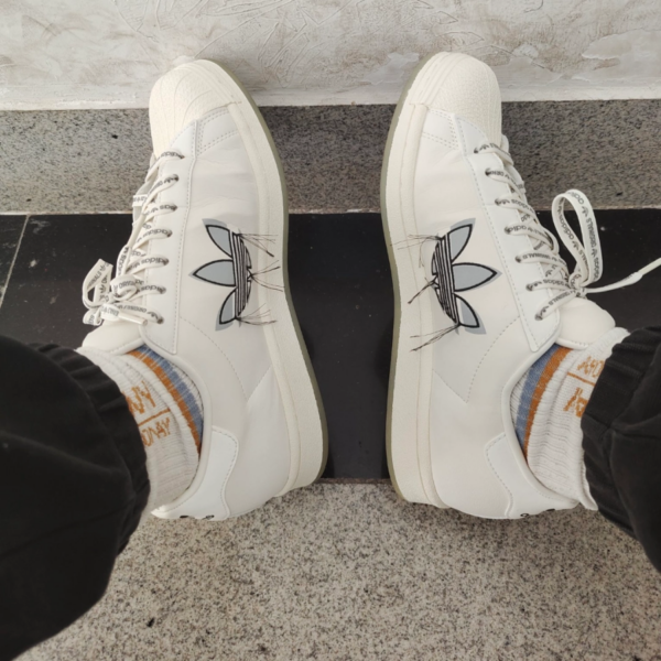 Giày Adidas Superstar 'Grey Two' GX2987 - Ảnh 4