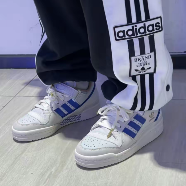 Giay Adidas Forum 84 Low 'Cloud White Blue' H03721