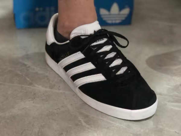 Giay Adidas Gazelle 85 'Black White' FZ5594