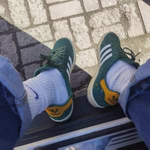 Giay Adidas COOK x Campus 80 'Paint Splatter Dark Green' GY7005