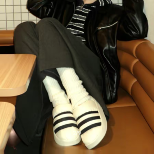 Giay Adidas Puffylette 'Off White Black' GY1593