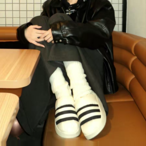 Giay Adidas Puffylette 'Off White Black' GY1593