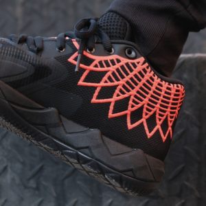 Alternative view of Giày Puma MB.01 'Black Red Blast' 376443-08