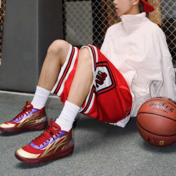 Giày Puma LaMelo Ball MB.02 'Phoenix' 377435-01 - Ảnh 4