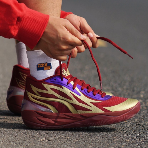 Giày Puma LaMelo Ball MB.02 'Phoenix' 377435-01 - Ảnh 5