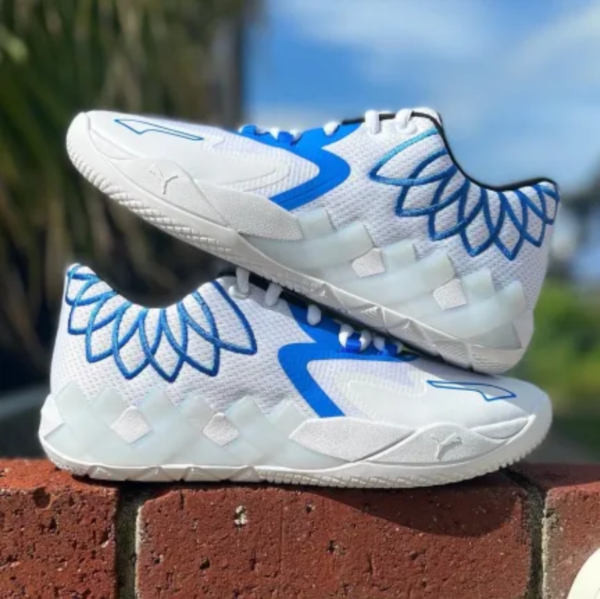 Giày Puma Team Colors 'White Bluemazing' 376941-11 - Ảnh 3