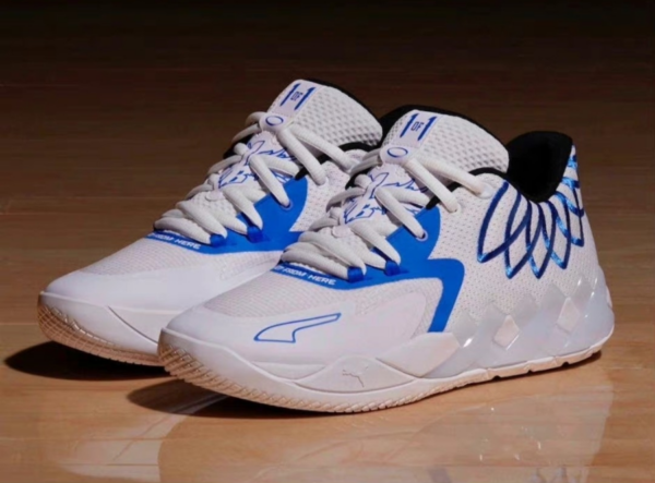 Giày Puma Team Colors 'White Bluemazing' 376941-11 - Ảnh 2
