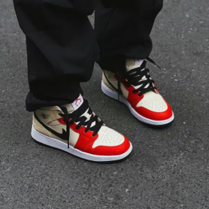 Giay Nike Air Jordan 1 Mid SS GS 'Dunk Contest' DV7012-100