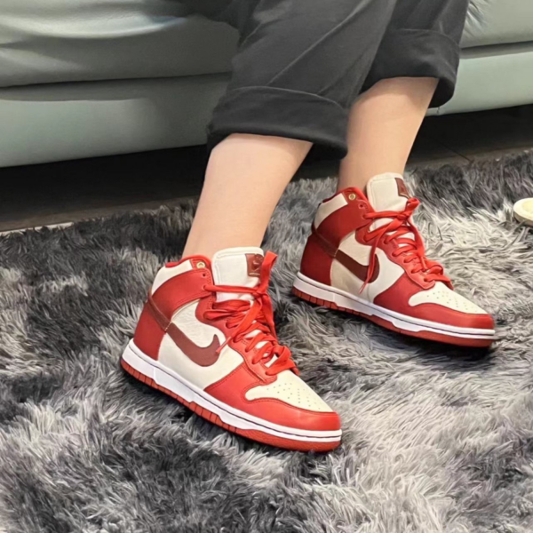 Giày Nike Dunk High LXX 'Cinnabar' DX0346-600 - Ảnh 4