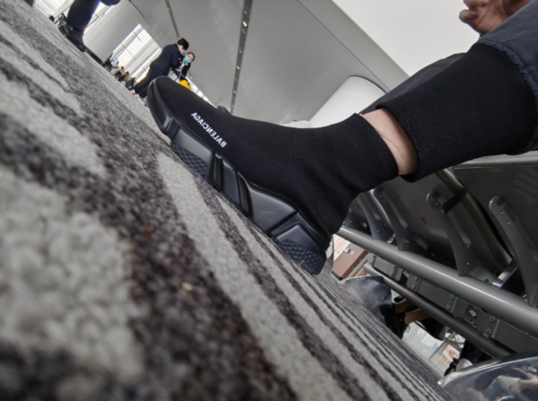 Giày Balenciaga Speed 2.0 Sneaker 'Black' 617239-W2DB1-1013 - Ảnh 6
