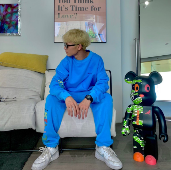 Mô Hình Bearbrick Atmos Staple 1000% - Ảnh 2