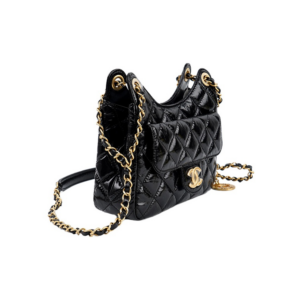 Tui Chanel Small Hobo Bag 'Gold Black' AS3710-B09746-94305