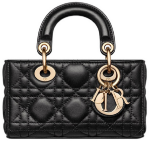 Tui Dior Micro Lady D-joy Bag 'Gold Black' S0910ONGE-M900
