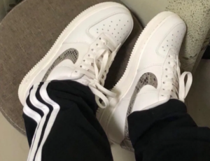 Giay Nike Air Force 1 '07 'Phantom Ivory Snakeskin' DD8959-002