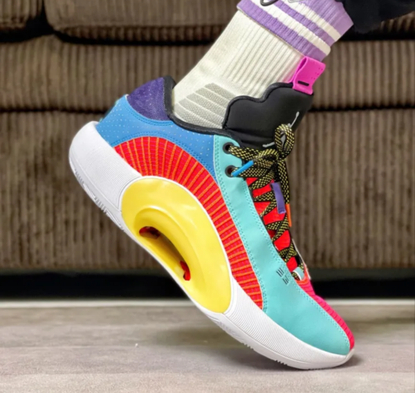 Giày Air Jordan 35 Low DS PF 'Reflexology' DJ2831-300 - Ảnh 4