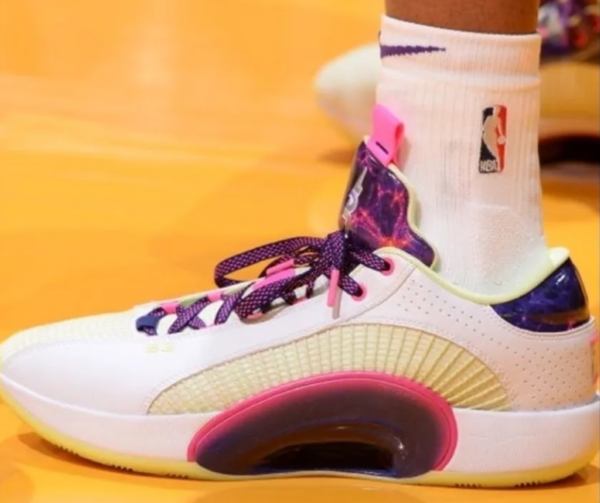 Giày Nike Luka Doncic x Air Jordan 35 Low 'Cosmic Deception' DJ9805-190 - Ảnh 5
