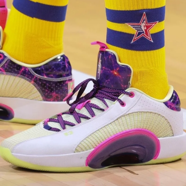 Giày Nike Luka Doncic x Air Jordan 35 Low 'Cosmic Deception' DJ9805-190 - Ảnh 2