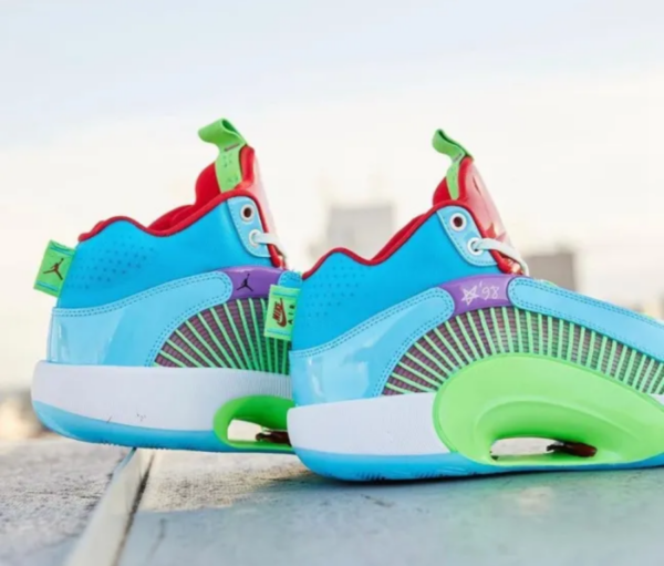 Giày Nike Jayson Tatum x Air Jordan 35 PF 'Greatest Gift' DD3667-400 - Ảnh 7