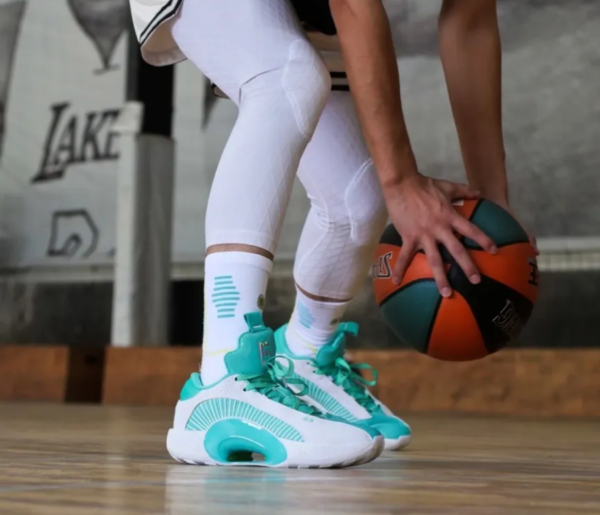 Giày Nike Guo Ailun x Air Jordan 35 Low PF 'Jade' DJ2994-100 - Ảnh 5
