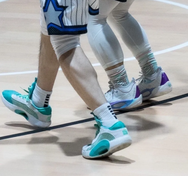Giày Nike Guo Ailun x Air Jordan 35 Low PF 'Jade' DJ2994-100 - Ảnh 7